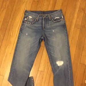 Levi’s 501 button fly
